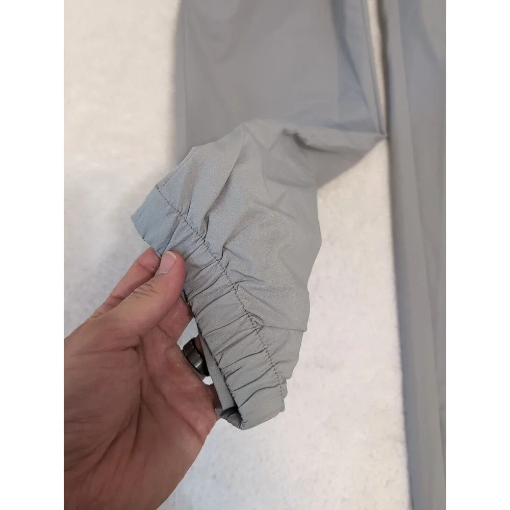 NEW Banana Republic Performance Jogger Pants Mens 30x30 Elastic Waist Gray Zip‎